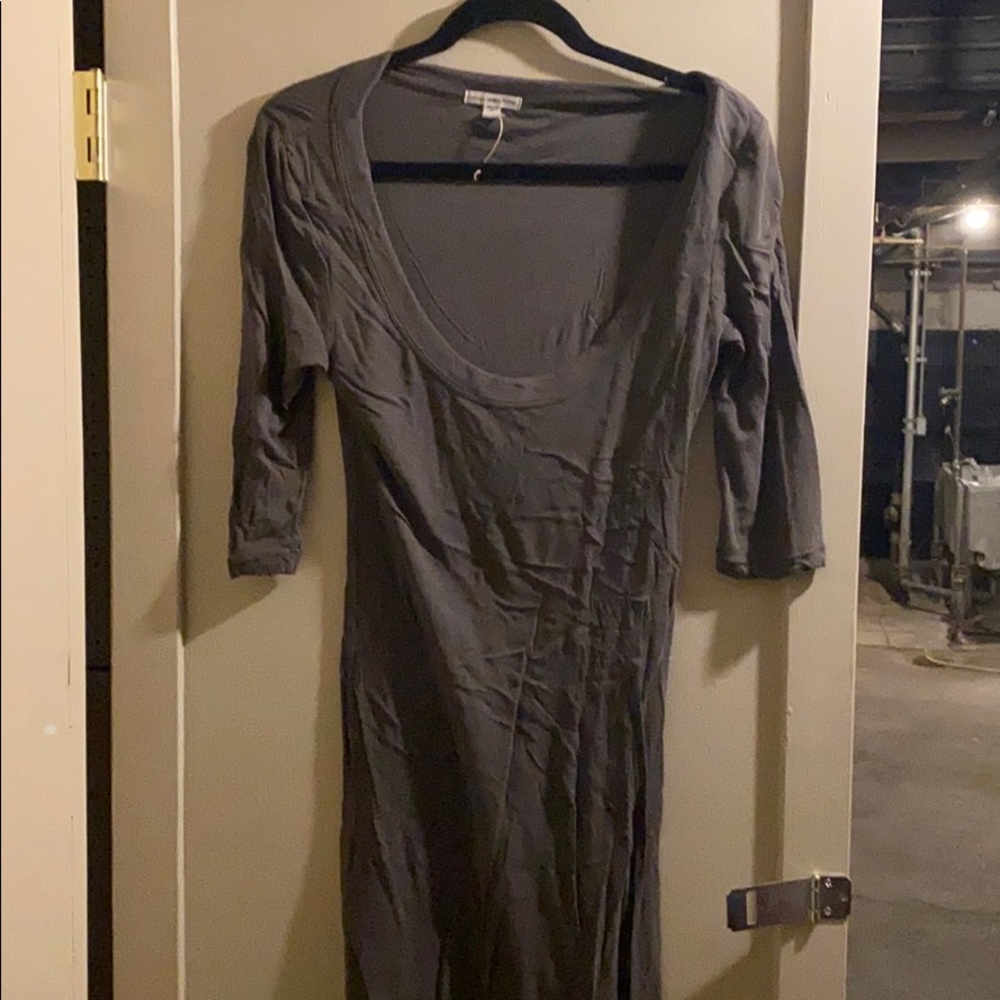 James Perse fitted stretch soft dress